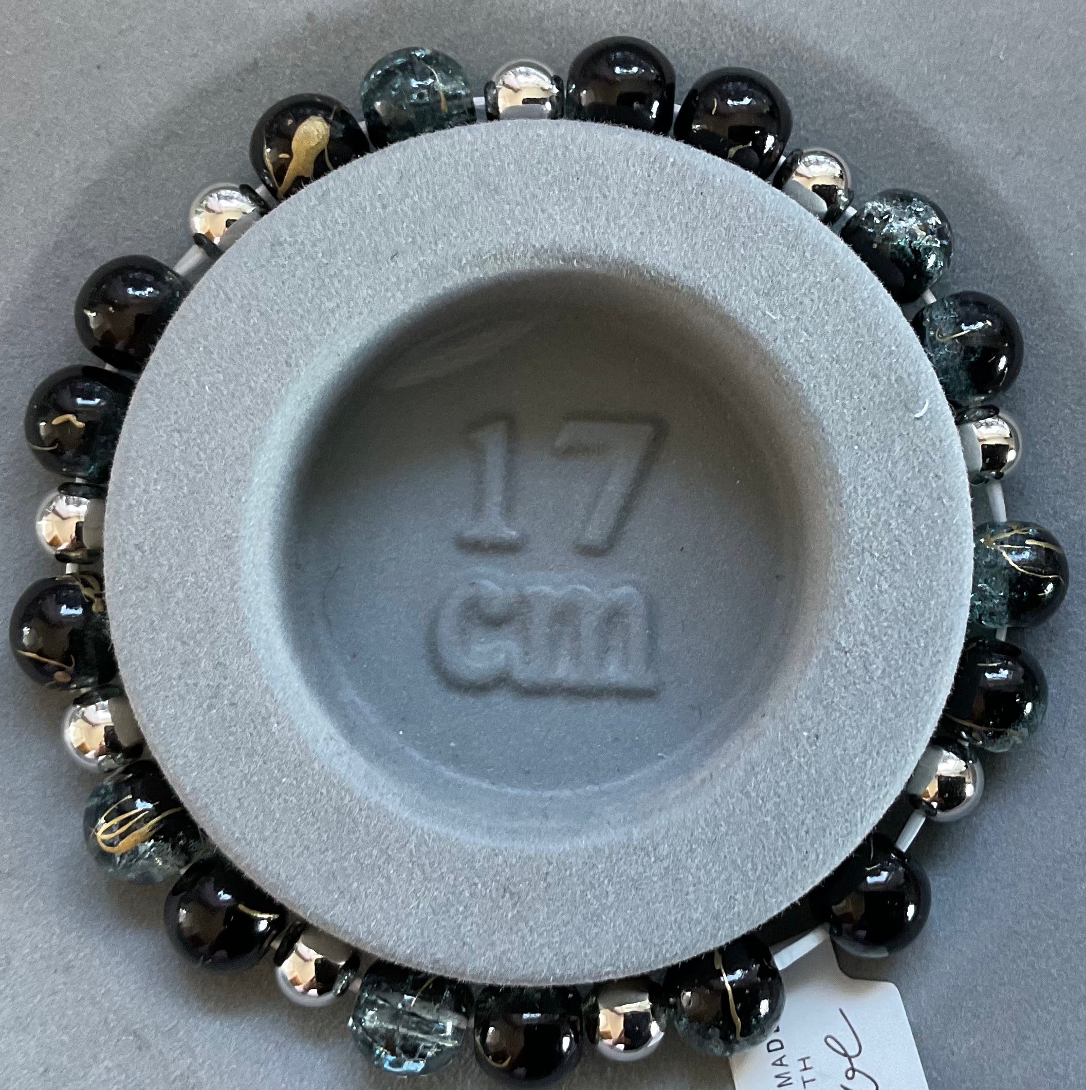 10mm Glasperlen Armband